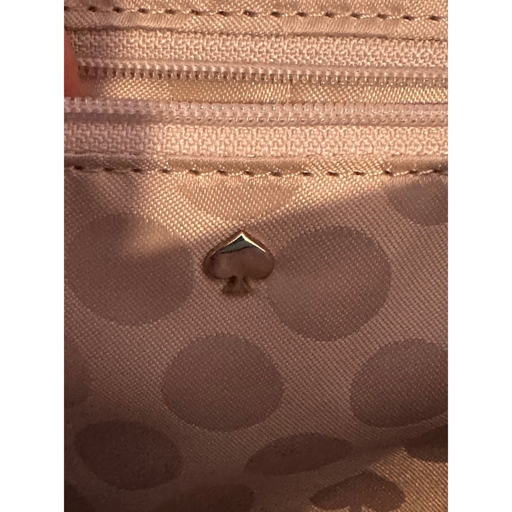 Kate Spade New York Light Blue Saffiano Leather Crossbody Bag Flap Wallet Purse - Picture 4 of 6